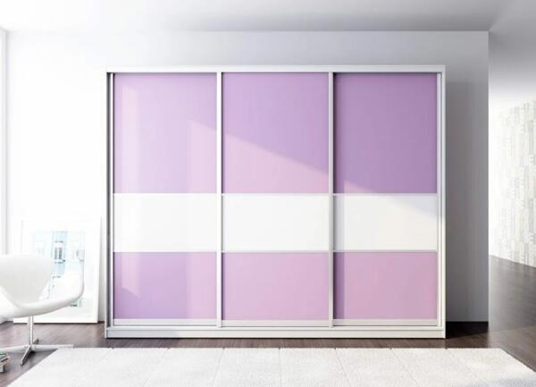 Шкафы с цветным стеклом
